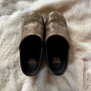 Size 36 gently used Dansko clogs